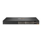 HPE Aruba Networking CX 6300F 24-port 1GbE and 4-port SFP56 Switch