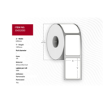 Capture 35002000 printer label Green