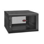 APC NetShelter WX AR106SH6, 6U/HE, 19inch Wandpatchkast, Geschikt voor muurbevestiging, Gemonteerd, 600mm diep