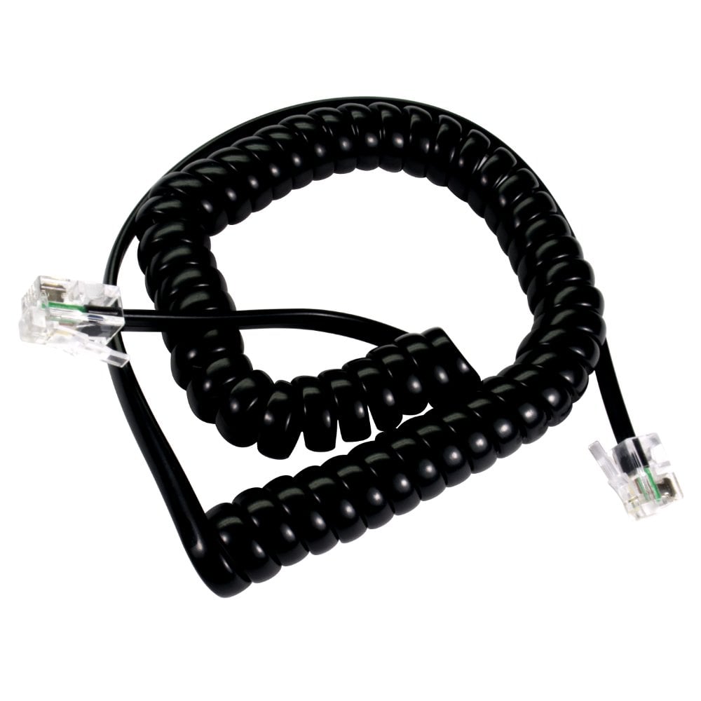 Cables Direct Rj10-Rj10 Handset Coiled Cord
