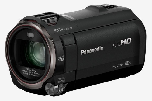 Panasonic HC-V770 Handheld camcorder 12.76 MP MOS BSI Full HD Black