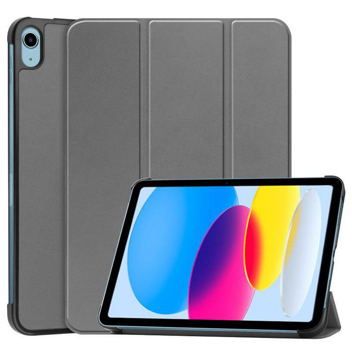 Image of CoreParts TABX-IP10-COVER7 tablet case 27.7 cm (10.9") Flip case Grey