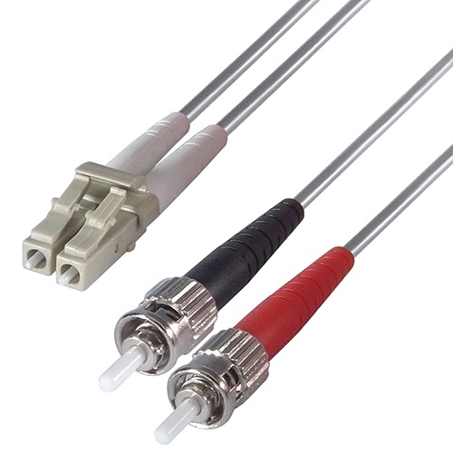 connektgear 1m Duplex Fibre Optic Multi-Mode Cable OM1 62.5/125 Micron