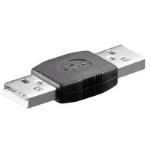 Microconnect USBAMAM cable gender changer USB A Black