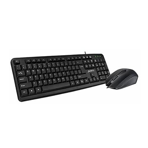 Image of Jedel G11 Wired Keyboard and Mouse Desktop Kit USB