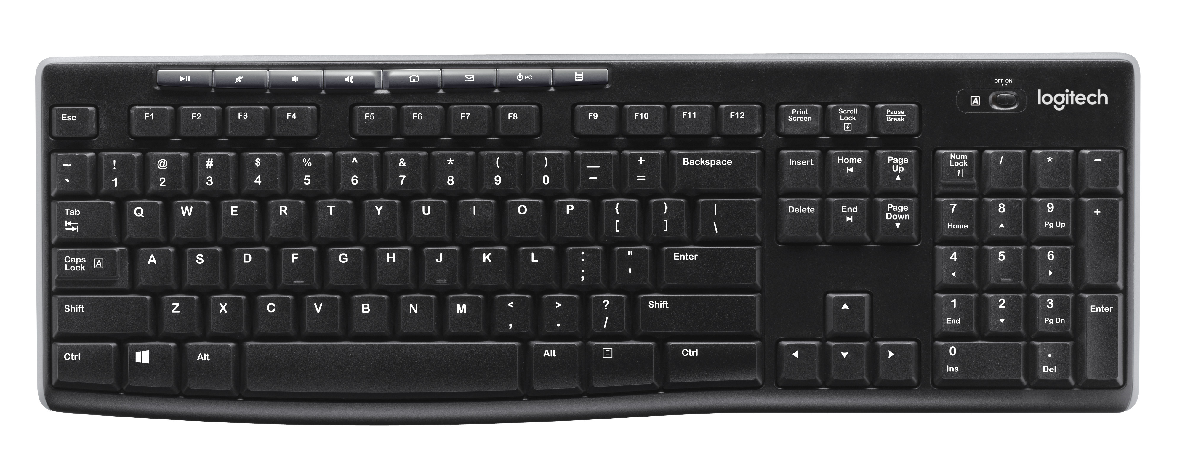 Image of Logitech Wireless Keyboard K270