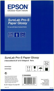 Image of Epson Surelab Pro-S Paper Glossy A4x65 21 cm