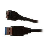 Synergy 21 S215312 USB cable 3 m USB 3.2 Gen 1 (3.1 Gen 1) USB A Micro-USB B Black