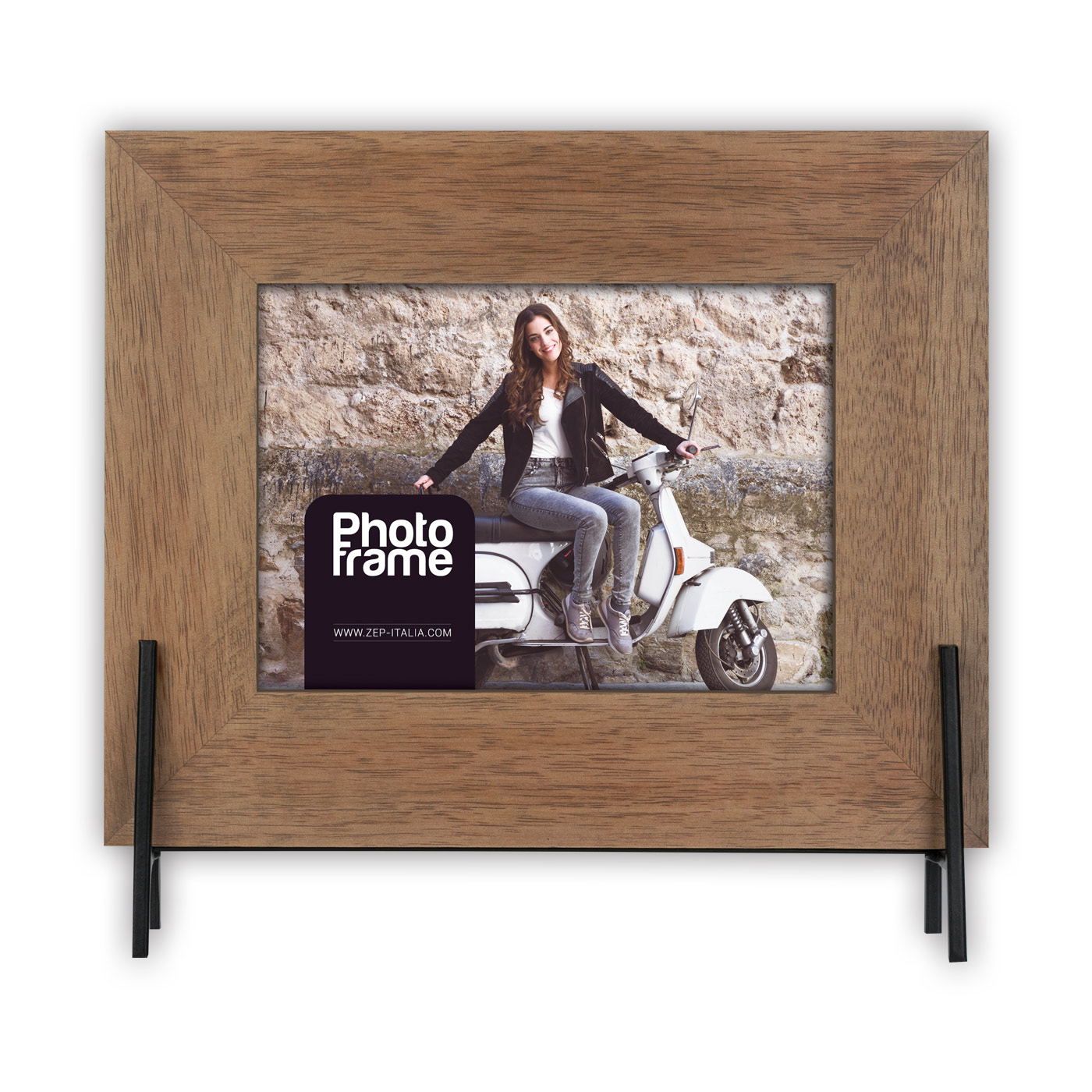 Image of ZEP Frejus horizontaal 13x11 hout portret ML275 - Wood - Brown -...