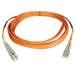Tripp Lite N320-001 fiber optic cable 11.8" (0.3 m) 2x LC OFNR Gray, Orange