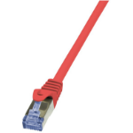 LogiLink Cat6a S/FTP, 0.5m networking cable Red S/FTP (S-STP)