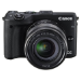 Canon EOS M3 + EF-M 18-55mm MILC 24,2 MP CMOS 6000 x 4000 Pixel Nero