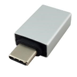 Shintaro SH-ADUSBCUSBA cable gender changer USB Type-C USB Type-A Grey