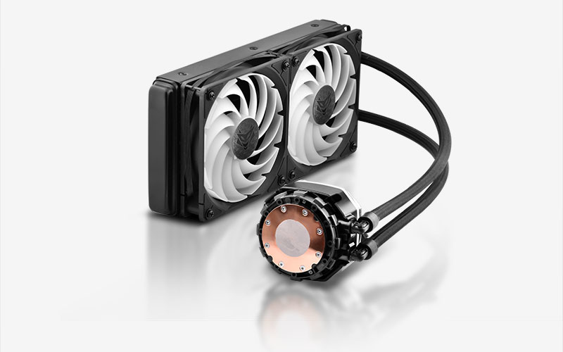 Sapphire NITRO+ S240-A AIO Processor Liquid сooling kit 12 cm Black