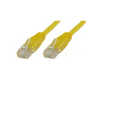 Microconnect Cat6 U/UTP 10m networking cable Yellow U/UTP (UTP)