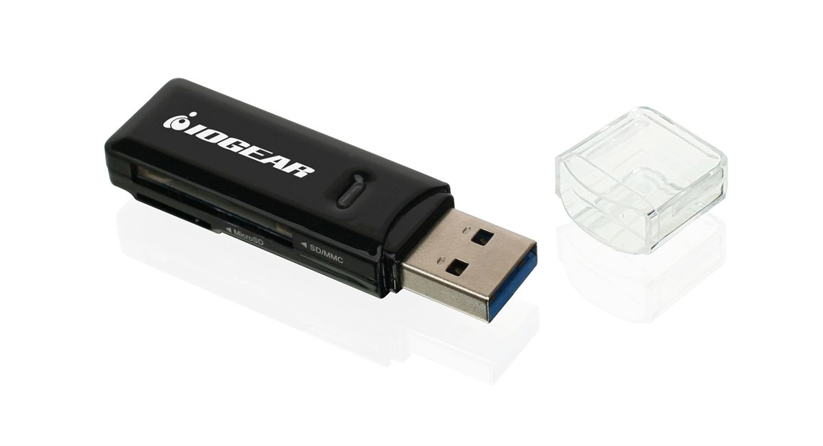 GFR305SD IOGEAR SUPPORTING SDXC AND MICROSDXC CARDS OF UP TO 128GB, IOGEARS COMPACT USB 3.0 CARD