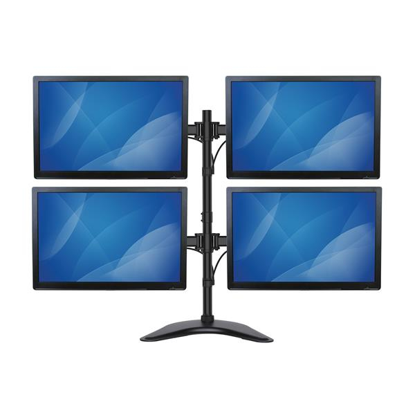 StarTech.com Quad-Monitor Desktop Stand - Articulating