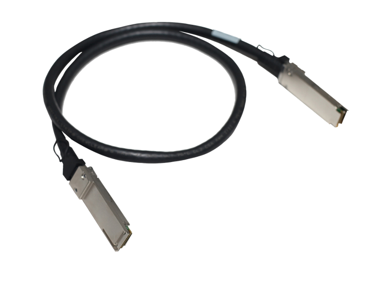 Image of HPE R5Z76A fibre optic cable 0.5 m QSFP56 Black