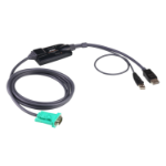 ATEN CV190 KVM cable Black 1.8 m