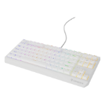 GENESIS Thor 230 TKL keyboard Gaming USB QWERTY US English White