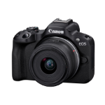 Canon EOS R50 APS-C Mirrorless Camera inc RF-S 18-45mm Lens - Black