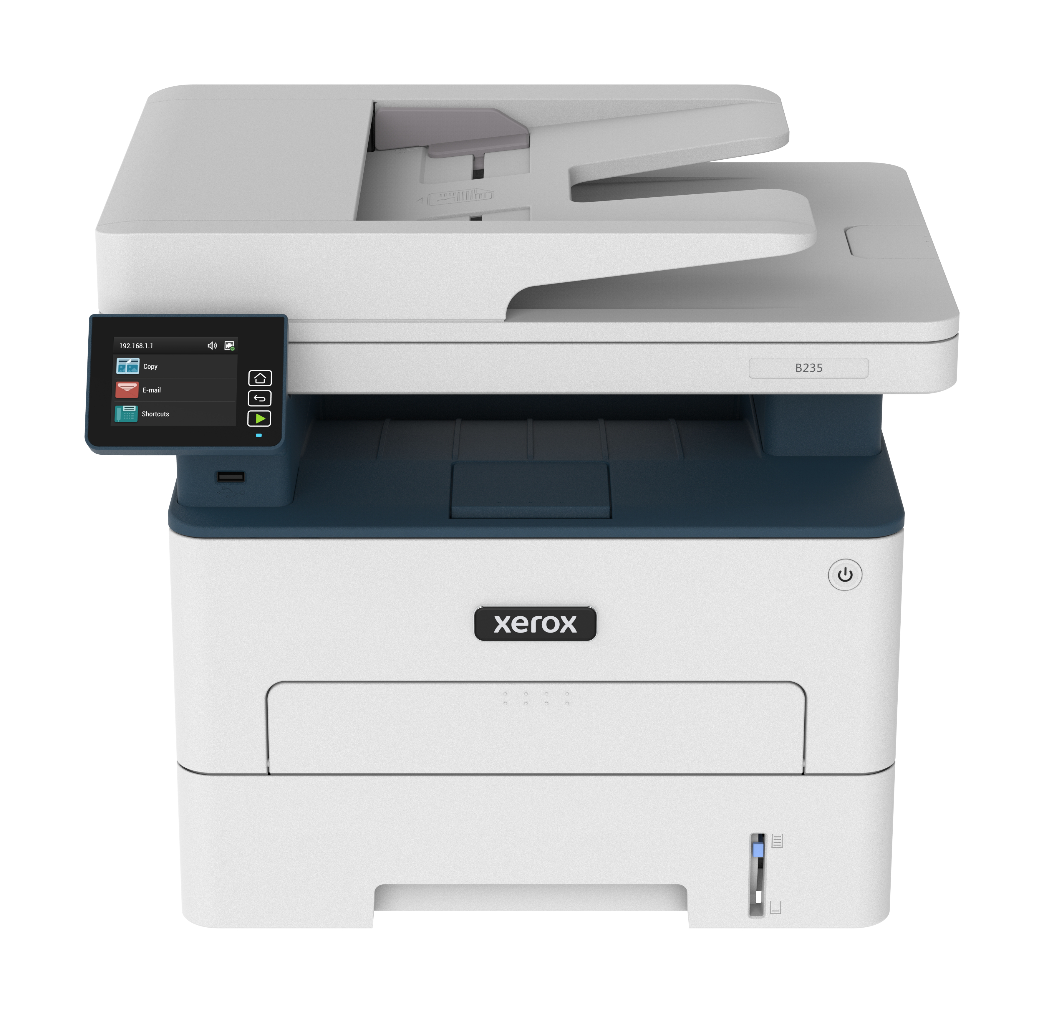 Image of Xerox B235 Multifunction Printer, Print/Scan/Copy/Fax, Black and...