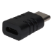 Maplin USB-C to Micro USB-B Female Adapter - Black