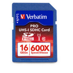Verbatim SDHC 16GB memory card Class 10