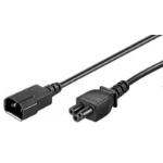 Microconnect PE080618 power cable Black 1.8 m C14 coupler C5 coupler