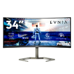 Philips Momentum 34M1C5500VA/00 computer monitor 86,4 cm (34") 3440 x 1440 Pixels Wide Quad HD LCD Zwart