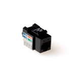 ACT Keystone Jack CAT6 unshielded down wit