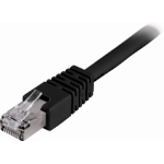 Deltaco STP-63S networking cable Black 3 m Cat6