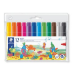 Staedtler Noris 340 permanent marker Multicolour 12 pc(s)