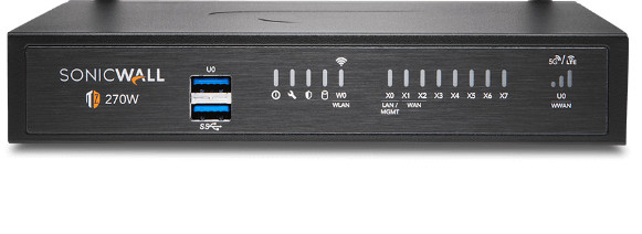 Image of SonicWall TZ270 hardware firewall 2000 Mbit/s
