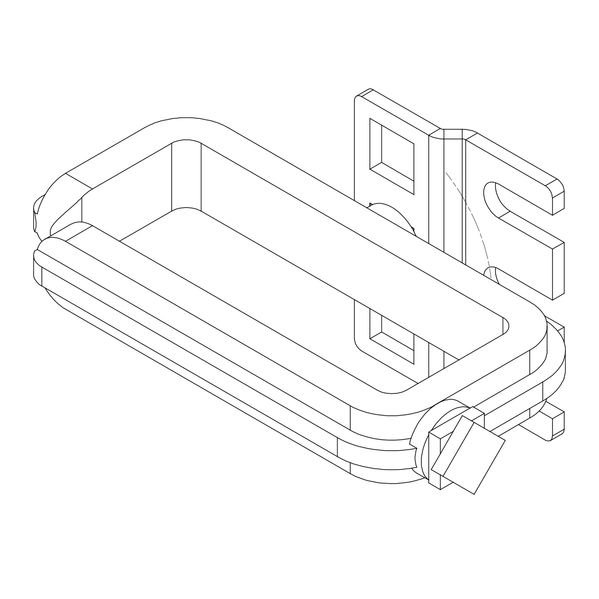 Vertiv CM-13 rack accessory Cable ring