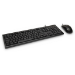 Inter-Tech KM-3149R keyboard Mouse included Home USB QWERTY Russian, US English Black