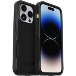 OtterBox Commuter Case voor iPhone 14 Pro Max, Schokbestendig, Valbestendig, Robuust, Beschermhoes, 3x getest volgens militaire standaard, Antimicrobieel, Zwart, Geen retailverpakking