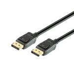 Konix 10m DisplayPort v1.4 Cable Male to Male. 4K @60Hz | Black