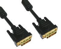 Cables Direct CDL-DV201 DVI cable 1 m DVI-D Black