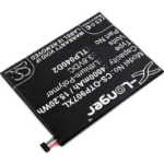CoreParts MOBX-BAT-OTP907XL mobiele telefoon onderdeel Batterij/Accu Zwart