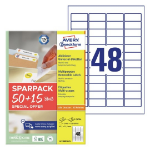 Avery L4736REV-65 printer label White Self-adhesive printer label