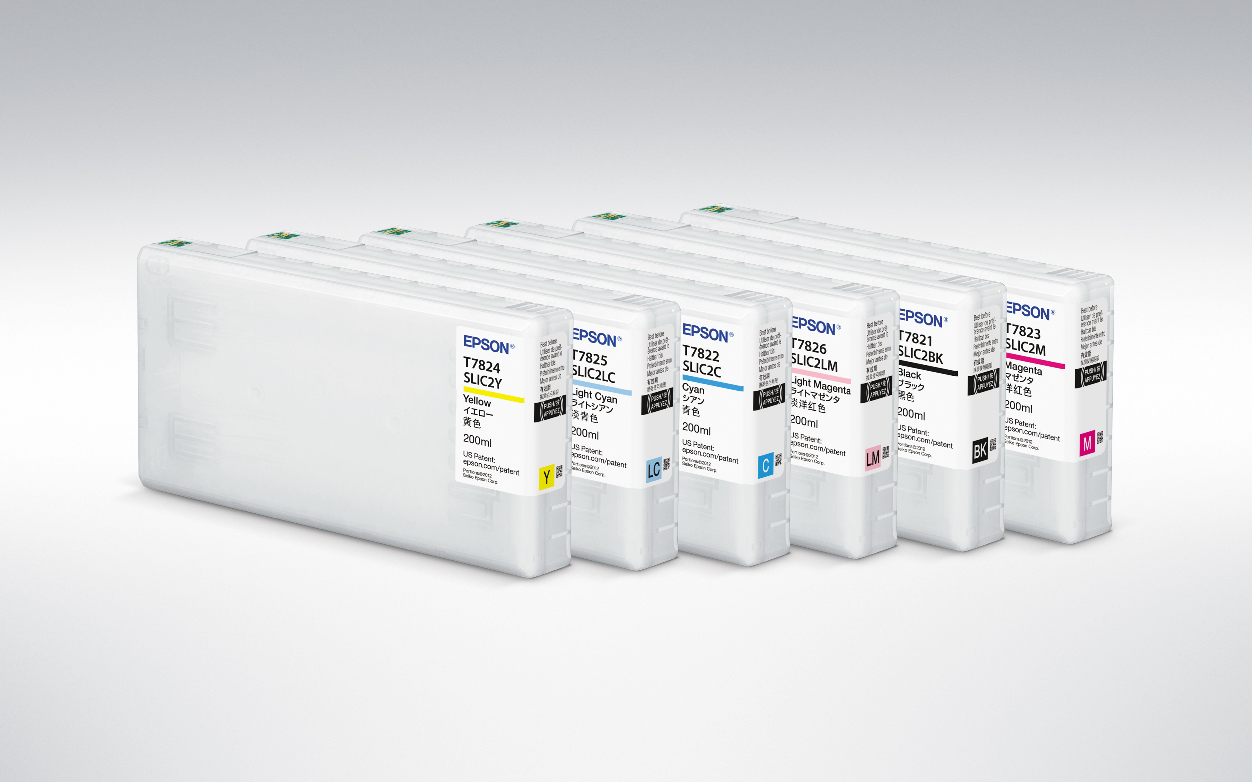 Image of Epson C13T782400/T7824 Ink cartridge yellow 200ml for Epson...