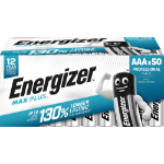 Energizer Max Plus Alkaline AAA Battery Pack of 50