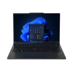 Lenovo ThinkPad X1 Carbon Intel Core Ultra 5 125U Laptop 35.6 cm (14") WUXGA 16 GB LPDDR5x-SDRAM 512 GB SSD Wi-Fi 6E (802.11ax) Windows 11 Pro Black