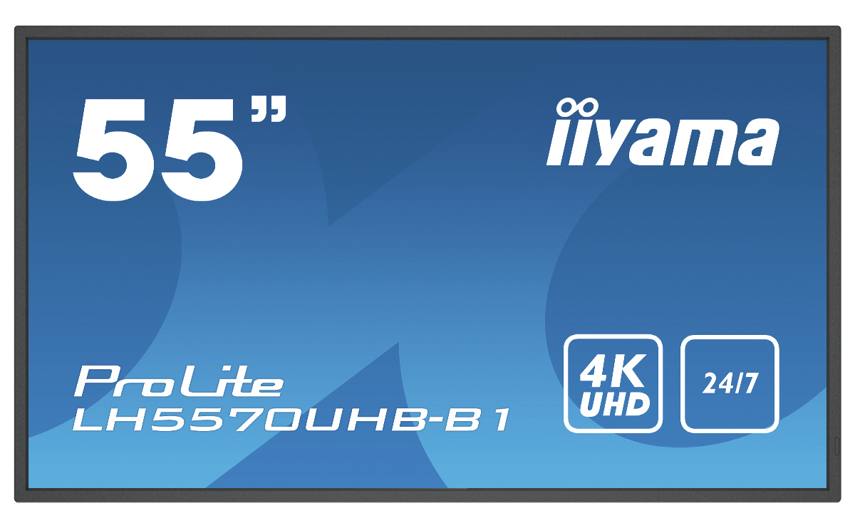 Image of iiyama LH5570UHB-B1 Signage Display Digital signage flat panel...