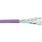 Hypertec ProConnectLite Cat5e U/UTP Solid Dca LSZH Purple 305m