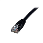 Comprehensive 14ft Cat5e 350Mhz networking cable Black 168.1" (4.27 m) U/UTP (UTP)