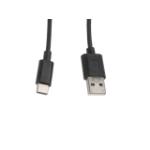 Lanberg CA-USBO-10CC-0010-BK USB cable USB 2.0 1 m USB A USB C Black