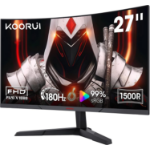 Koorui 27E6CA computer monitor 68.6 cm (27") 1920 x 1080 pixels Full HD LCD Black