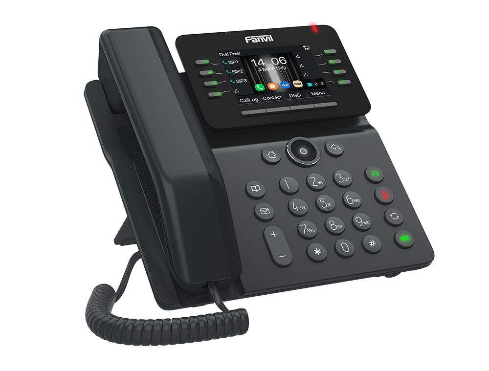 Fanvil V63 IP phone Black 6 lines LCD Wi-Fi